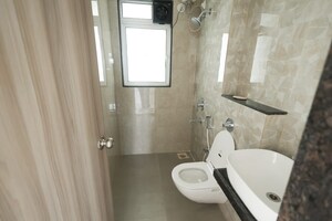 Bathroom in  Office Space at Coral Heights, Kavesar – for Rent