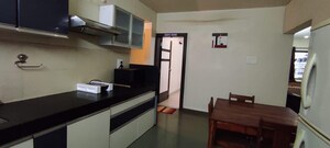 Kitchen in 2 BHK Apartment at Varsha Park Society, Pashan – for Rent