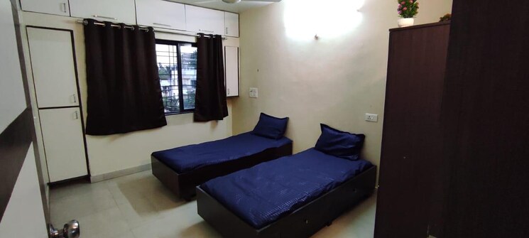 Bedroom, varsha-park-society 2 Bedroom 1200 Sq.Ft. Apartment In Pashan Pune 9299381