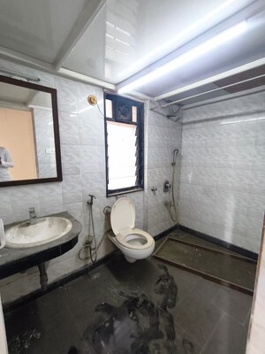 Bathroom in 3 BHK Apartment at Aster Tower, Goregaon East – for Rent