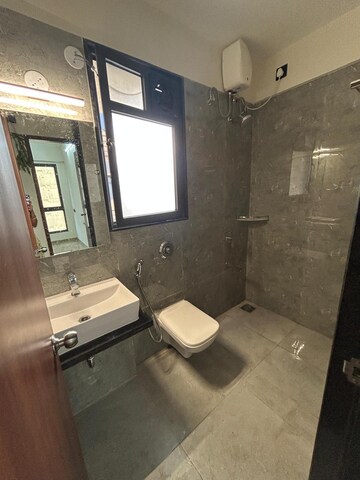 Bathroom in 2 BHK Apartment at VTP Aethereus, Mahalunge – for Rent