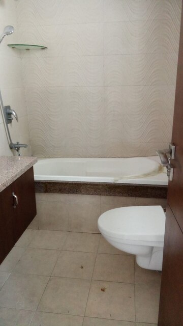 Bathroom in 4 BHK Builder Floor at East Of Kailash – for Rent