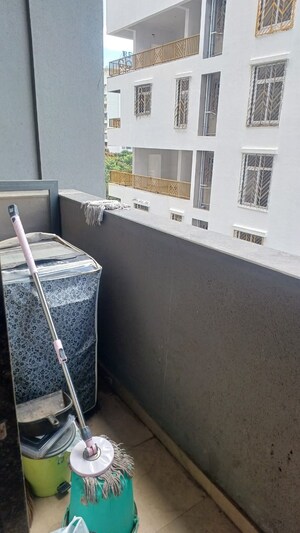 Balcony in 2 BHK Apartment at The Creations Gururatna Heritage, Baner – for Rent