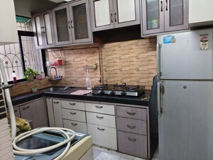 Kitchen in 1 BHK Apartment at Sunshine Tower Koper khairane, Kopar Khairane – for Rent