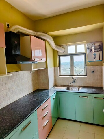 Kitchen in 2 BHK Apartment at Siddha Galaxia, Rajarhat – for Rent