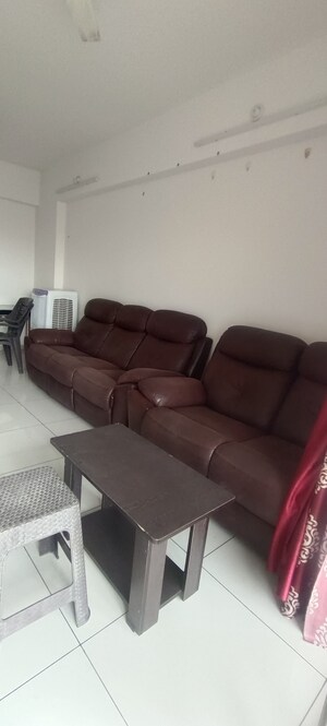 Living Room in 1 BHK Apartment at Duville Riverdale, Kharadi – for Rent