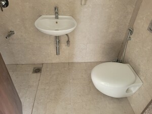 Bathroom in 3 BHK Apartment at Shri Senapati Bapat CHS, Senapati Bapat Road – for Rent
