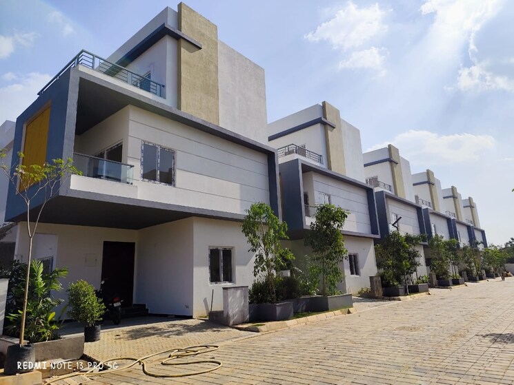 Exterior View, hallmark-hampton-oakshir-villas 3 Bedroom 2550 Sq.Ft. Villa In Maheshwaram Hyderabad 9299534