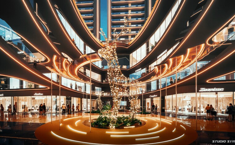 Exterior View, m3m-jacob-and-co 4 Bedroom 4400 Sq.Ft. Apartment In Sector 97 Noida 9299564