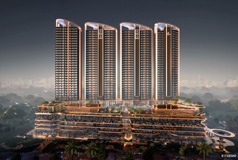 Exterior View, m3m-jacob-and-co 4 Bedroom 4400 Sq.Ft. Apartment In Sector 97 Noida 9299564