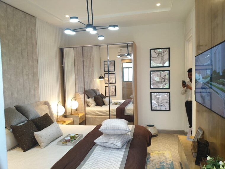 Living Room, signature-global-daxin-vistas 3.5 Bedroom 1550 Sq.Ft. Apartment In Bhondsi Gurgaon 9299578