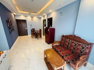 Living Room in 2 BHK Apartment at Mani Casa, New Town – for Rent
