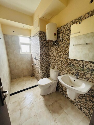 Bathroom in 2 BHK Apartment at Mani Casa, New Town – for Rent