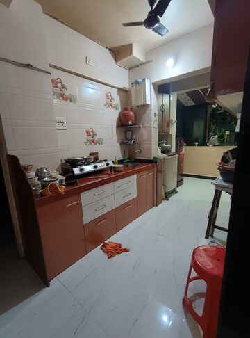 Kitchen in 1 BHK Apartment at Kopar Khairane – for Sale