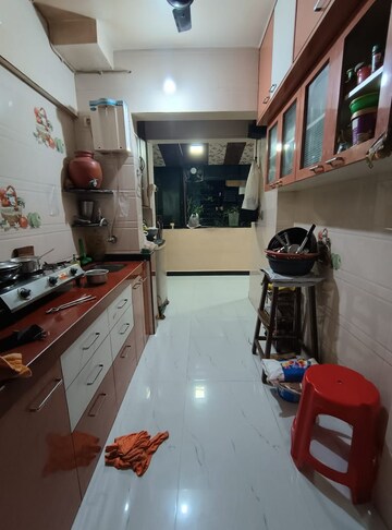 Kitchen in 1 BHK Apartment at Kopar Khairane – for Sale