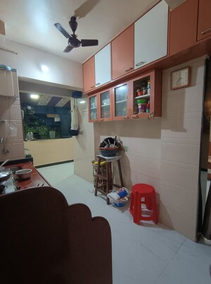 Kitchen in 1 BHK Apartment at Kopar Khairane – for Sale