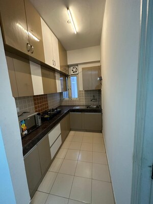 Kitchen in 2 BHK Apartment at Shree Vardhman Mantra, Sector 67 – for Rent