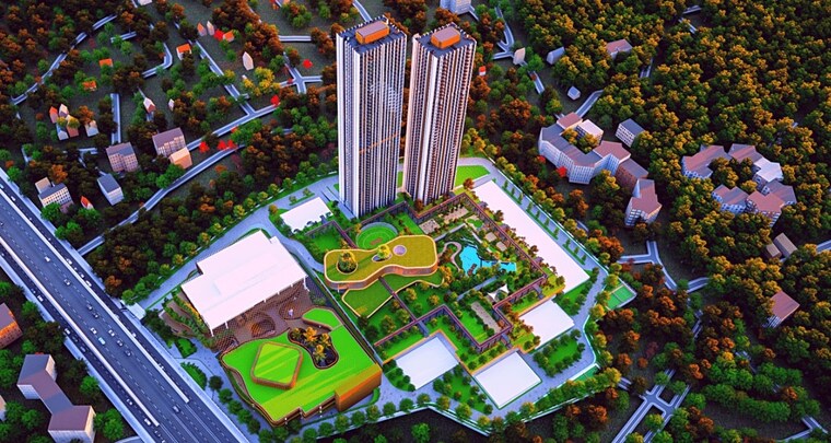 Exterior View, runwal-25-hour-life 2 Bedroom 565 Sq.Ft. Apartment In Manpada Thane 9299598