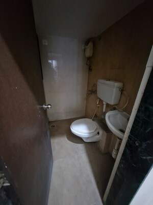 Bathroom in 1 BHK Apartment at Ekta Brooklyn Park, Virar West – for Rent