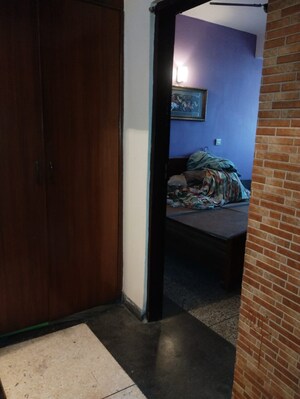 Bedroom in 3.5 BHK Builder Floor at Mayur Vihar Phase 1 Extension – for Rent