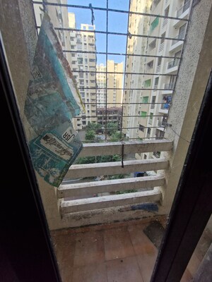 Balcony in 1 BHK Apartment at Ekta Parksville Phase 2, Virar West – for Rent