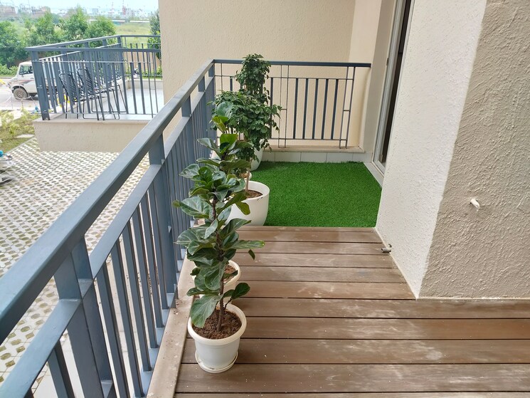 Balcony, godrej-nature-plus 2 Bedroom 1528 Sq.Ft. Apartment In Sohna Sector 33 Gurgaon 9299634