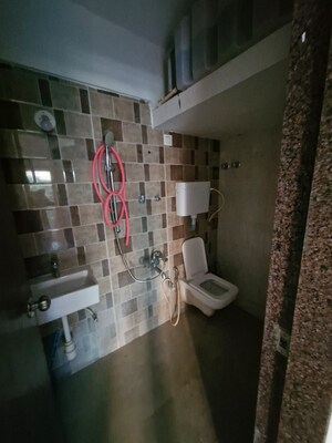 Bathroom in 1 BHK Apartment at Bachraj Landmark, Virar West – for Rent