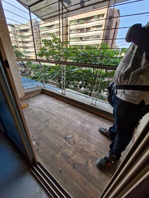 Balcony in 1 BHK Apartment at Bachraj Landmark, Virar West – for Rent