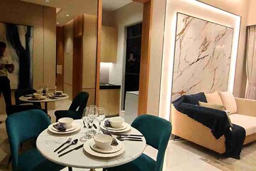 Living Room in 2 BHK Apartment at Runwal 25 Hour Life, Manpada – for Sale