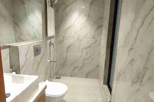 Bathroom in 3 BHK Apartment at Runwal 25 Hour Life, Manpada – for Sale
