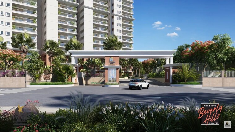 Exterior View, prestige-beverly-hills 3 Bedroom 2124 Sq.Ft. Apartment In Kokapet Hyderabad 9299641