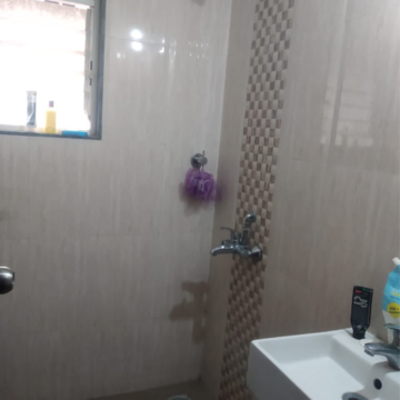 Bathroom in 1 BHK Apartment at Mahalunge – for Rent