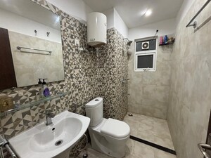 Bathroom in 3 BHK Apartment at Mani Casa, New Town – for Rent