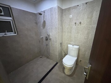 Bathroom in 3 BHK Apartment at Mani Casa, New Town – for Rent