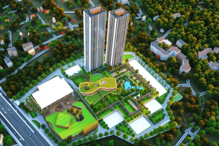 Exterior View, runwal-25-hour-life 3 Bedroom 951 Sq.Ft. Apartment In Manpada Thane 9299650