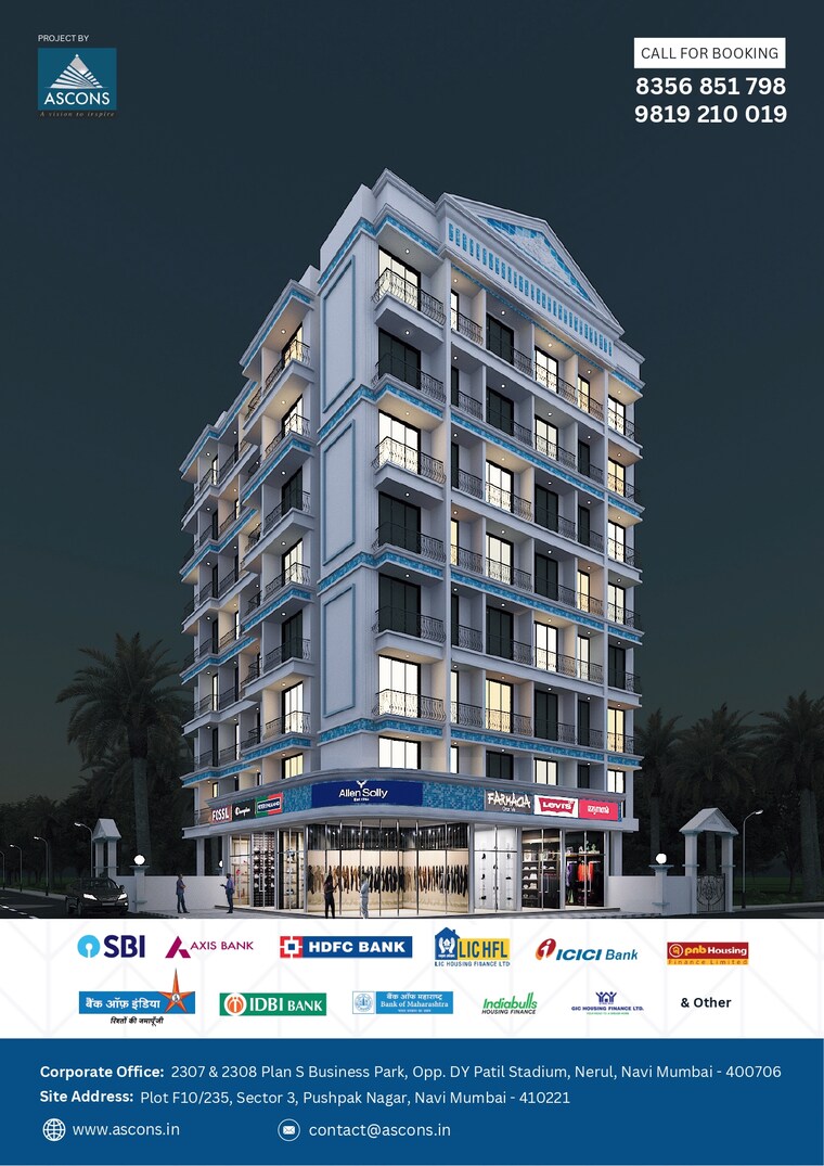 Exterior View, ascons-garnet 1 Bedroom 690 Sq.Ft. Apartment In Dapoli Navi Mumbai 9299665