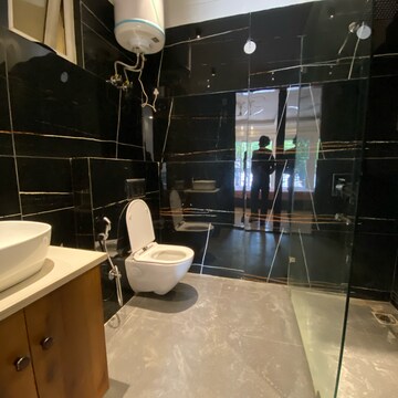 Attached Bathroom in 4 BHK Builder Floor at Chattarpur – for Rent