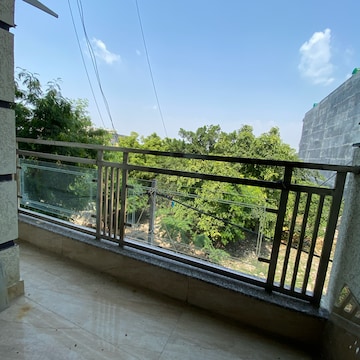 Balcony in 2 BHK Builder Floor at Chattarpur – for Rent