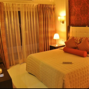 Bedroom in 3 BHK Apartment at Radhey Krishna Casa Green Exotica, Sgpgi – for Sale