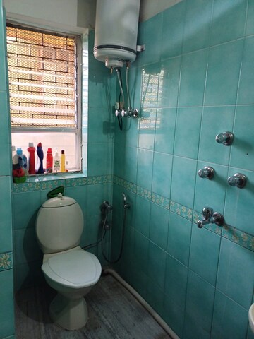 Bathroom in 2 BHK Apartment at Amrapali Ananda Dham, Kalighat – for Sale