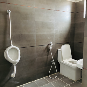 Bathroom in  Office Space at Gachibowli – for Rent