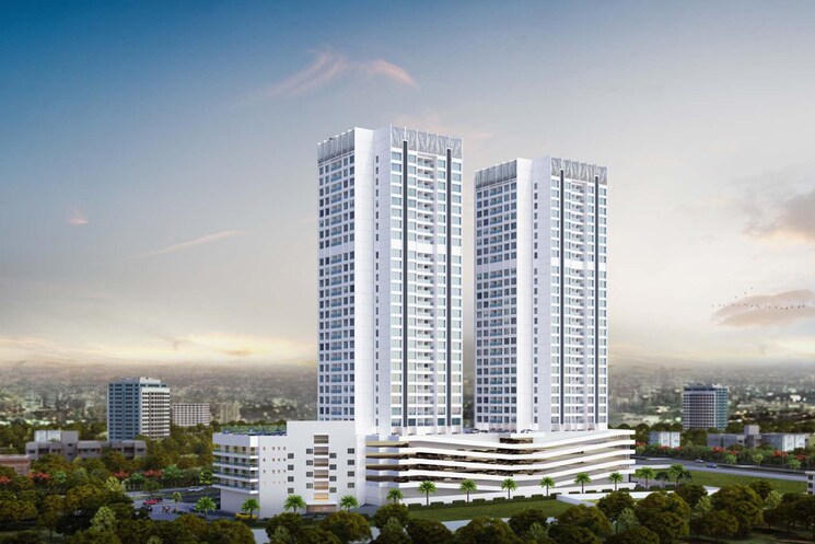 Exterior View, goel-ganga-altus 3 Bedroom 1300 Sq.Ft. Apartment In Kharadi Pune 9299757