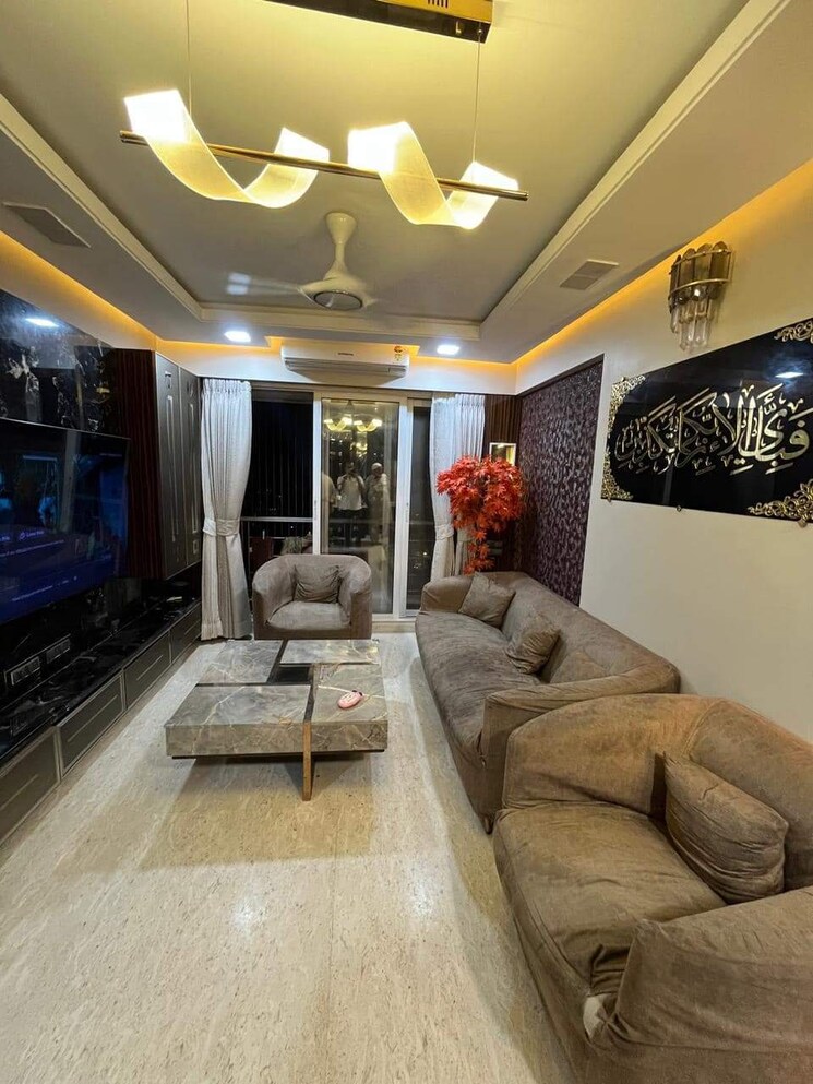 Living Room, veena-crest 3 Bedroom 956 Sq.Ft. Apartment In Andheri West Mumbai 9299809