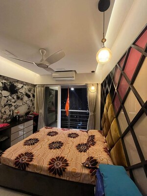 Bedroom in 3 BHK Apartment at Veena Crest, Andheri West – for Rent