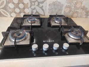 Kitchen in 4 BHK Apartment at Embassy Oasis, Frazer Town – for Rent