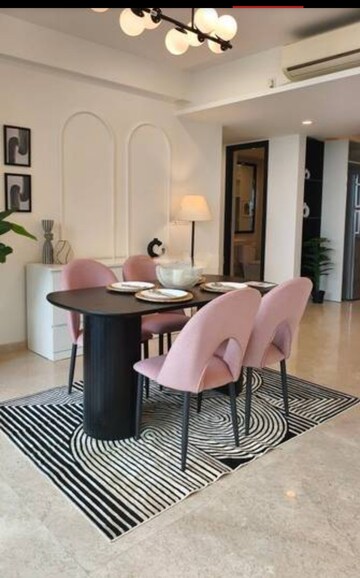 Living Room in 4 BHK Apartment at Hiranandani Adalia A, Powai – for Sale