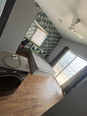 Living Room in 3 BHK Apartment at Sharada Alliance Paritosh, Balewadi – for Rent