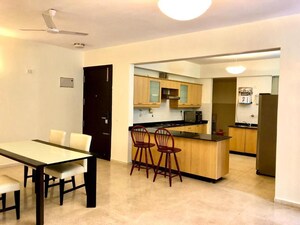 Kitchen in 3 BHK Apartment at Emmanuel Pearl, Rest House Road – for Rent