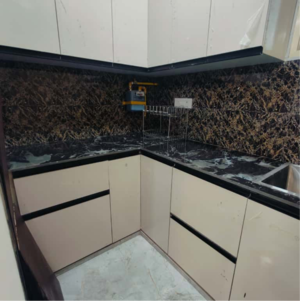 Kitchen in 1 BHK Builder Floor at Malviya Nagar – for Rent