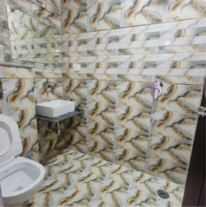 Bathroom in 1 BHK Builder Floor at Malviya Nagar – for Rent